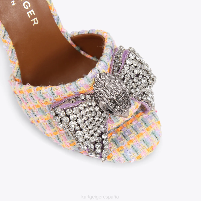 Kurt Geiger mujer sandalias london kensington con lazo 2LPR289 | calzados naranja